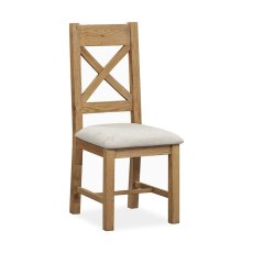 Manor Oak Cross Back Dining Chair