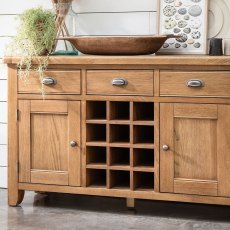 Manor Oak Wide Sideboard Manor Oak Wide Sideboard