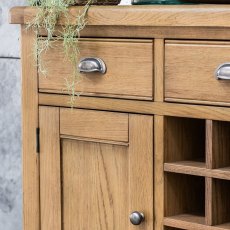 Manor Oak Wide Sideboard