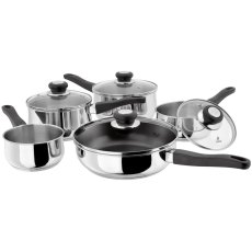 Judge Vista 5 Piece Saucepan Set Non-stick Saute Judge Vista 5 Piece Saucepan Set Non-stick Saute