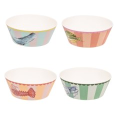 Yvonne Ellen Set Of 4 Melamine Bowls