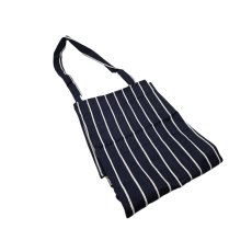 Butchers Stripe Navy Apron