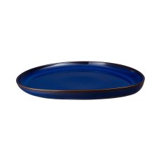 Denby Imperial Blue Organic Flat Platter