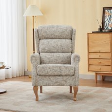 Nova Fireside Chair in Frost