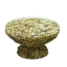 Driftwood Round Coffee Table
