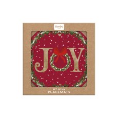 Denby Joy Wreath Set of 6 Placemats Denby Joy Wreath Set of 6 Placemats