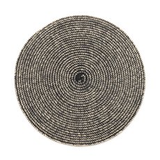 Denby Black Cotton Round Set of 4 Placemats Denby Black Cotton Round Set of 4 Placemats