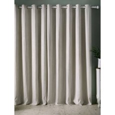 Laura Ashley Cornish Stripe Natural Curtains