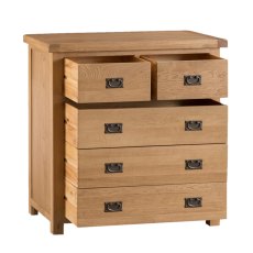 Norfolk Oak 2 Over 3 Chest of Drawers