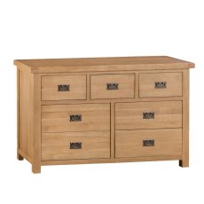 Norfolk Oak 3 Over 4 Chest of Drawers Norfolk Oak 3 Over 4 Chest of Drawers