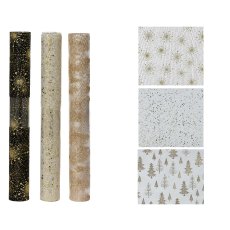 Kaemingk Festive Geometric Deco Fabric