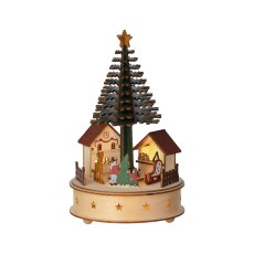 Kaemingk LED Festive Plywood Scene