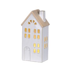 Kaemingk Tall LED Porcelain House