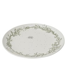 Kaemingk Wreath Pattern Dinner Plate