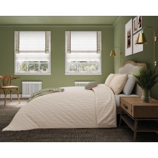 Helena Springfield - Harvest Moon Collection - Ticking Stripe Green Pink Duvet Cover Set Helena Springfield - Harvest Moon Collection - Ticking Stripe Green Pink Duvet Cover Set