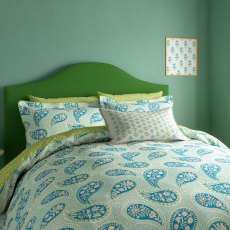Land & Shore  Melody Green Duvet Cover Set