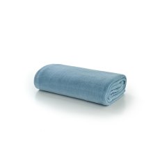 Deyongs Snuggle Touch Throw Light Blue