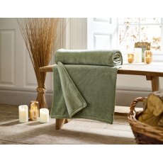 Deyongs Snuggle Touch Throw Sage