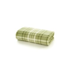 Deyongs Snuggle Touch Check Throw Sage