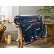 The Lyndon Company Coco Velvet Touch Throw Pheasant