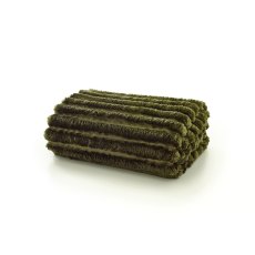 Deyongs Alnwich Ribbed Throw Fern
