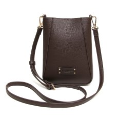 Alice Wheeler Kensington Phone Bag Chocolate