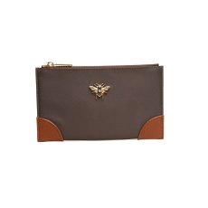 Alice Wheeler Brompton Purse Chocolate