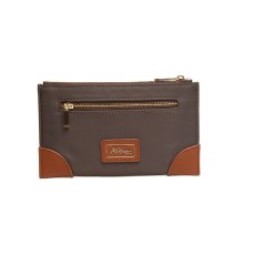 Alice Wheeler Brompton Purse Chocolate