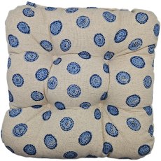 Norfolk & Co Seat Pad Daisy Cornflower Norfolk & Co Seat Pad Daisy Cornflower