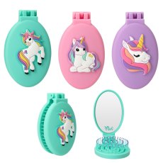 Ylvi Folding Hairbrush with Unicorn Ylvi Folding Hairbrush with Unicorn