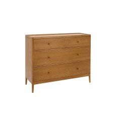 Ercol Salina 4 Drawer Wide Chest in OG Finish