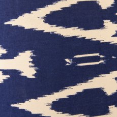 Pacific Lars 35cm Ocean Blue Ikat Cylinder Lampshade