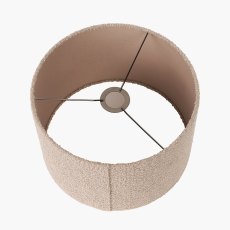 Pacific Rouen 30cm Taupe Boucle Cylinder Lampshade
