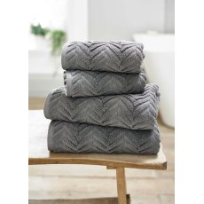 The Lyndon Company Catalonia Dark Grey Towels