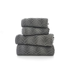 The Lyndon Company Catalonia Dark Grey Towels