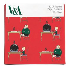 Museum & Galleries Pudding Boy Napkins Pack of 20 Museum & Galleries Pudding Boy Napkins Pack of 20