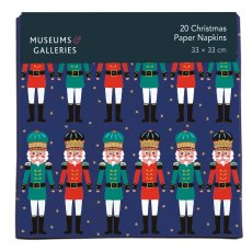 Museum & Galleries Nutcracker Napkins Pack of 20 Museum & Galleries Nutcracker Napkins Pack of 20