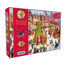 Gibsons The Season For Giving 1000Pc Puzzle