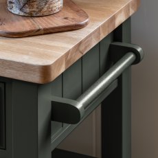 Gallery Direct Eton Butchers Block in Moss