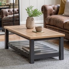 Gallery Direct Eton Coffee Table in Meteor