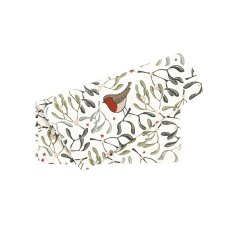 Waltons Robin & Mistletoe Napkins Set of 4 Waltons Robin & Mistletoe Napkins Set of 4