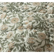 Waltons Rosamund Hand Block Print Bedspread Waltons Rosamund Hand Block Print Bedspread