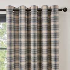 Curtina Grey Everett Eyelet Curtains