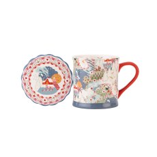 Cath Kidston Mug & Coaster Set Christmas Journey Cath Kidston Mug & Coaster Set Christmas Journey