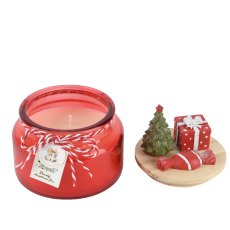 Kaemingk Candle Jar With Decorative Top Kaemingk Candle Jar With Decorative Top