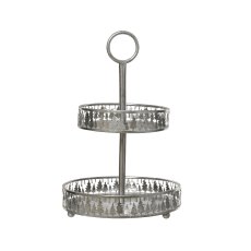 Kaemingk Stand Iron Silver Washed Tree Scenery Kaemingk Stand Iron Silver Washed Tree Scenery