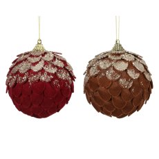 Kaemingk Pinecone Foam Glitter Kaemingk Pinecone Foam Glitter