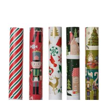 Kaemingk Assorted Christmas Giftwrapping Paper Kaemingk Assorted Christmas Giftwrapping Paper