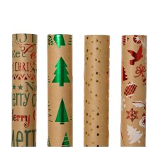 Kaemingk Assorted Giftwrapping Hotstamped Paper Kaemingk Assorted Giftwrapping Hotstamped Paper