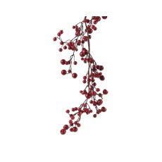 Kaemingk Garland Foam Glitter Berries Kaemingk Garland Foam Glitter Berries